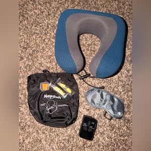 Ultimate Travel Kit: Universal Travel Adapter, Neck Pillow & More